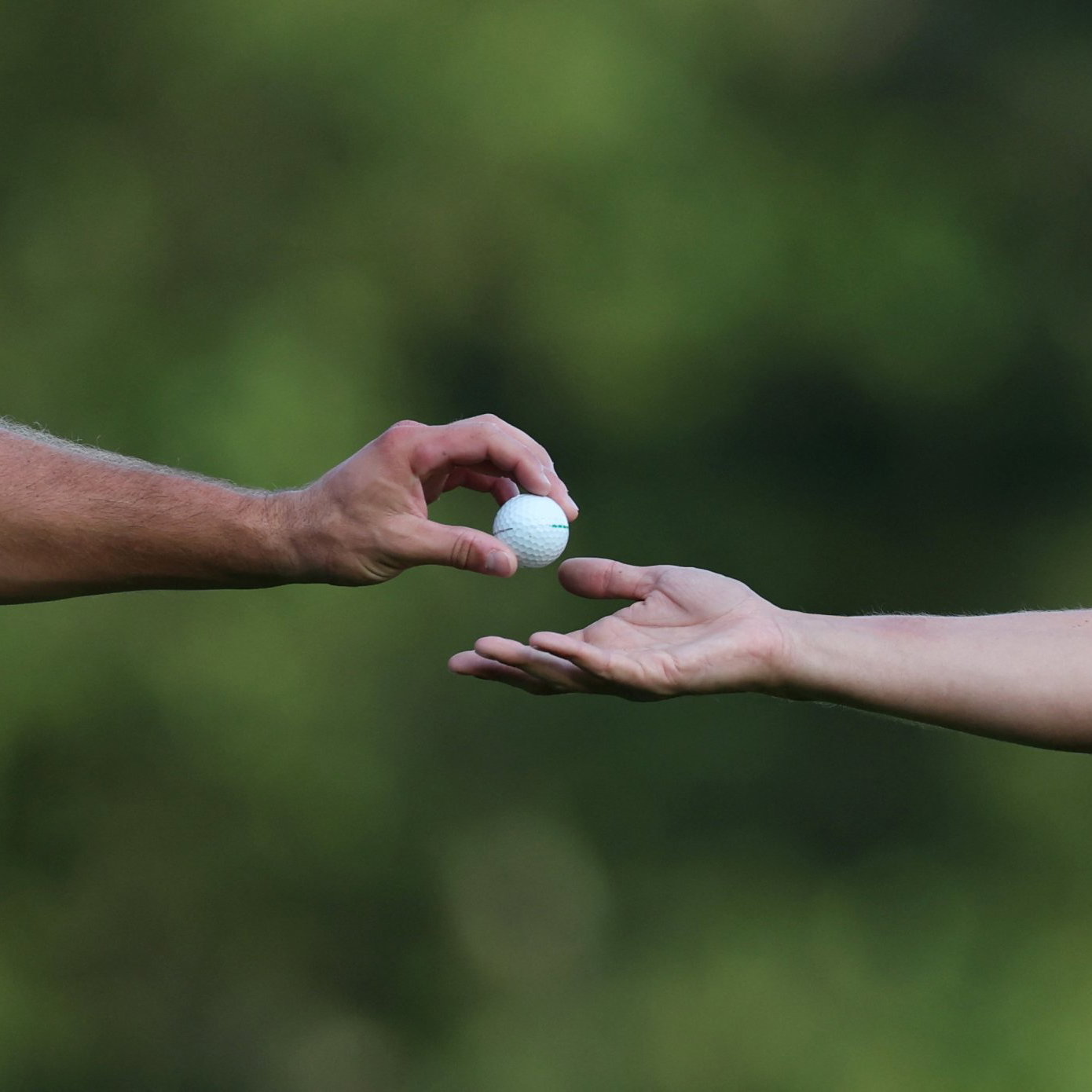 Howell revealed an incredible golf ball story