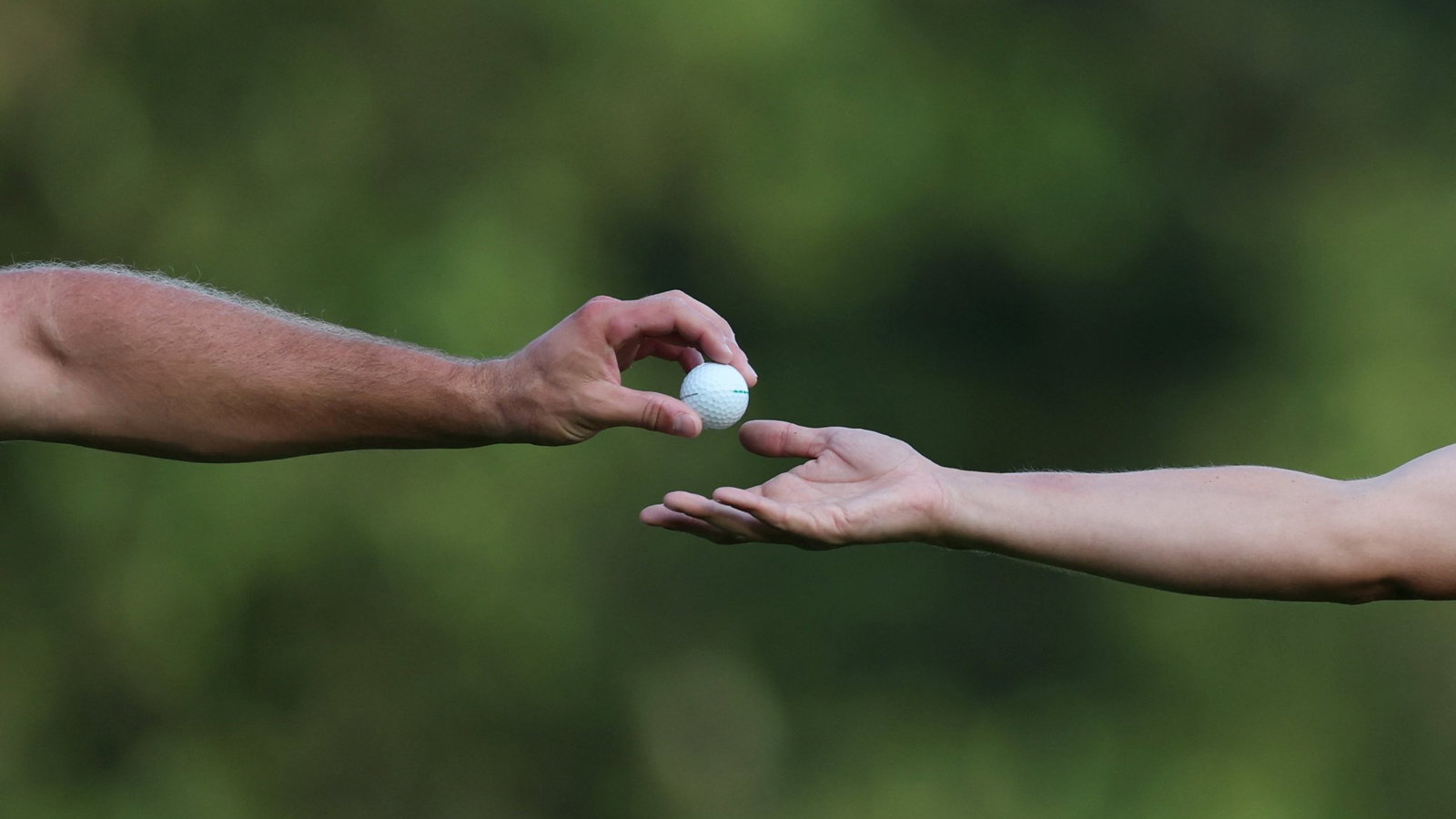 Howell revealed an incredible golf ball story