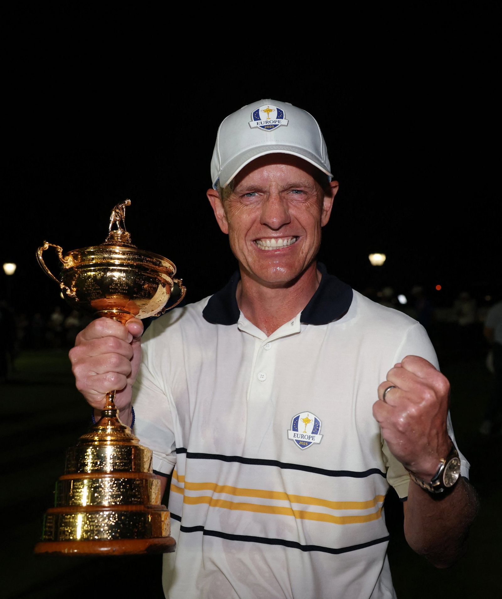 Luke Donald is bidding for outright history
