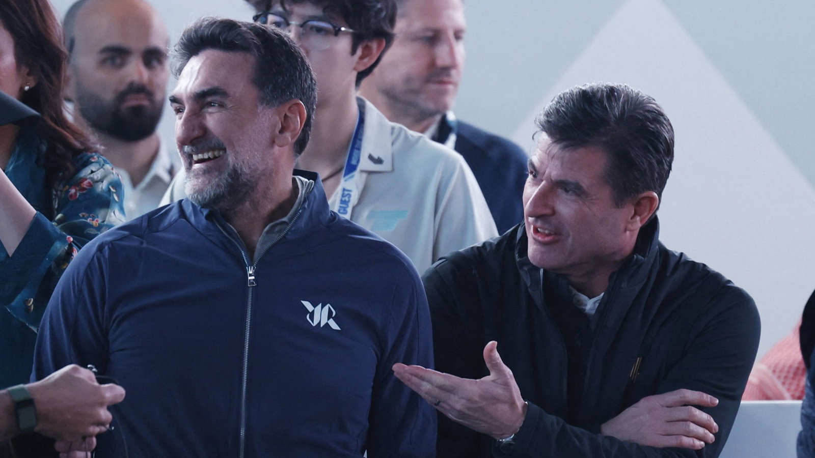 Yasir Al-Rumayyan and Scott O'Neil