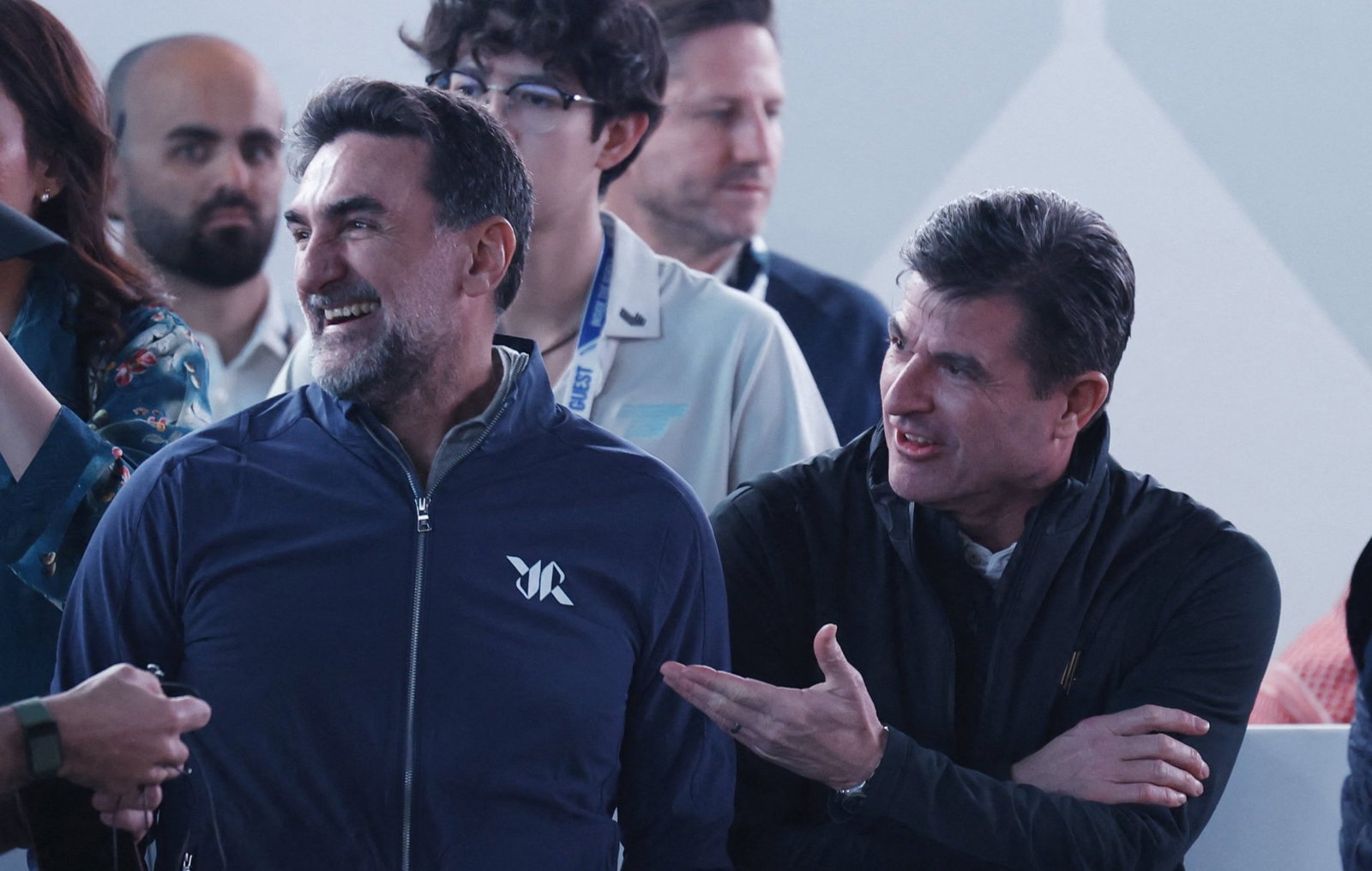 Yasir Al-Rumayyan and Scott O'Neil