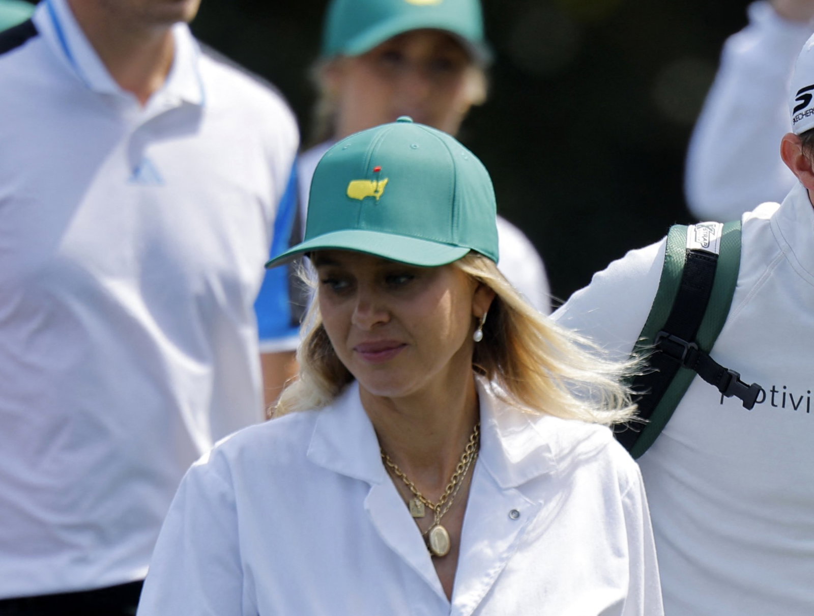 Katherine Fitzpatrick at Augusta National during the 2026 Masters