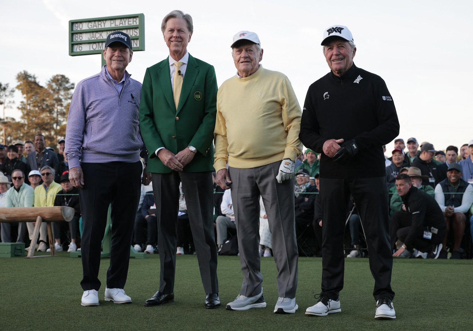 Watson, Ridley, Nicklaus and Player