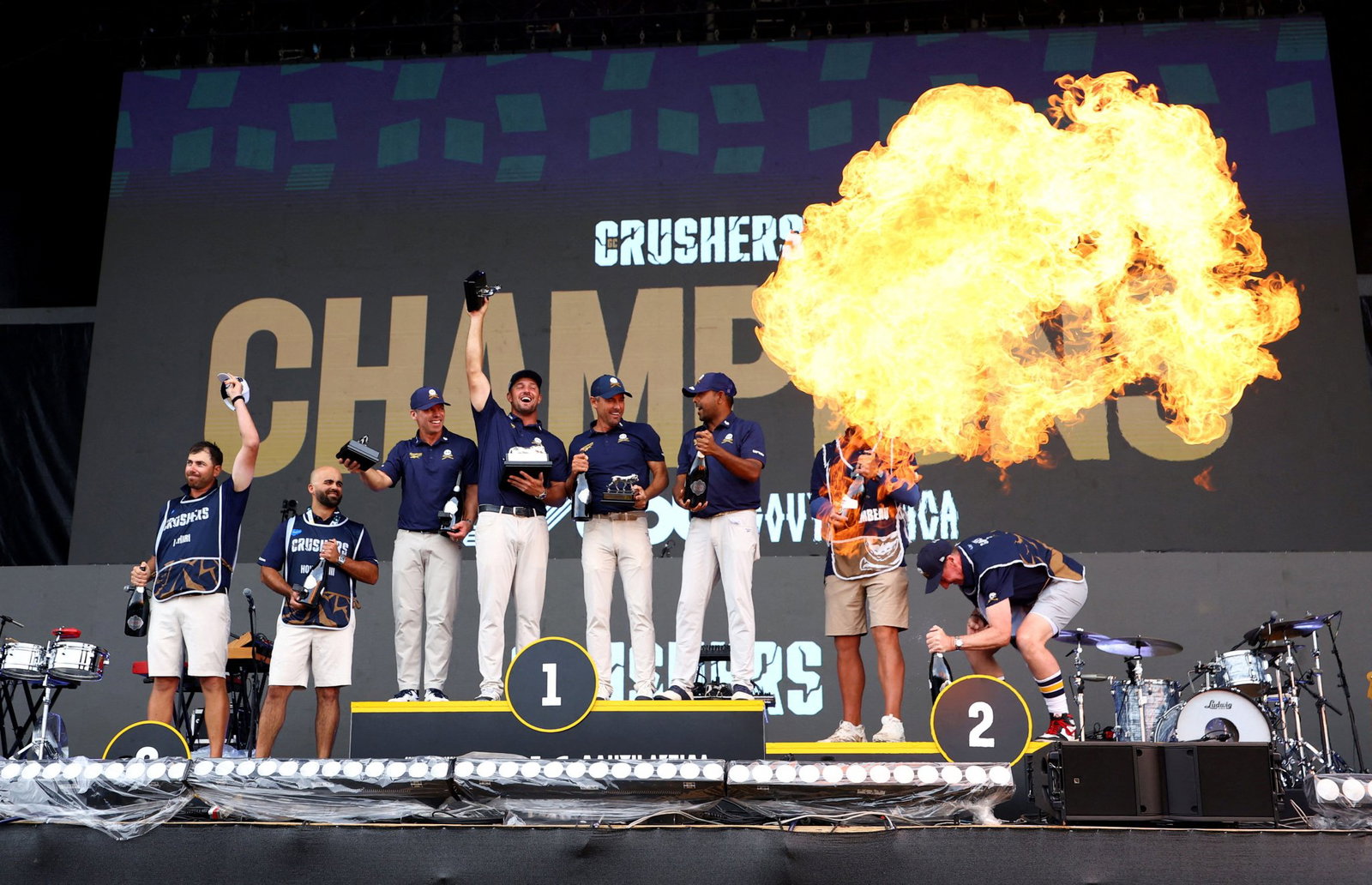 Crushers GC celebrate in South Africa