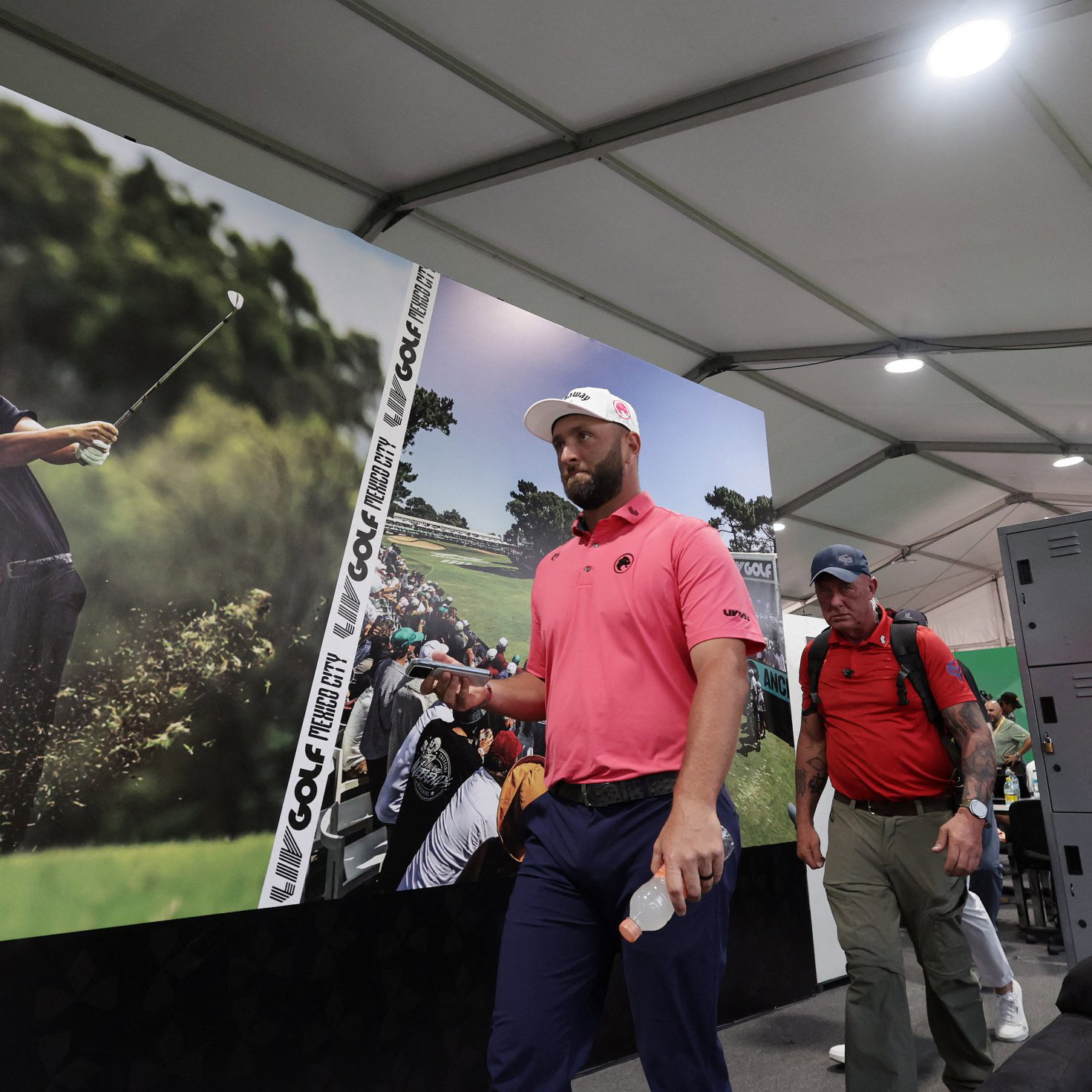 Jon Rahm at LIV Golf's stop in Mexico