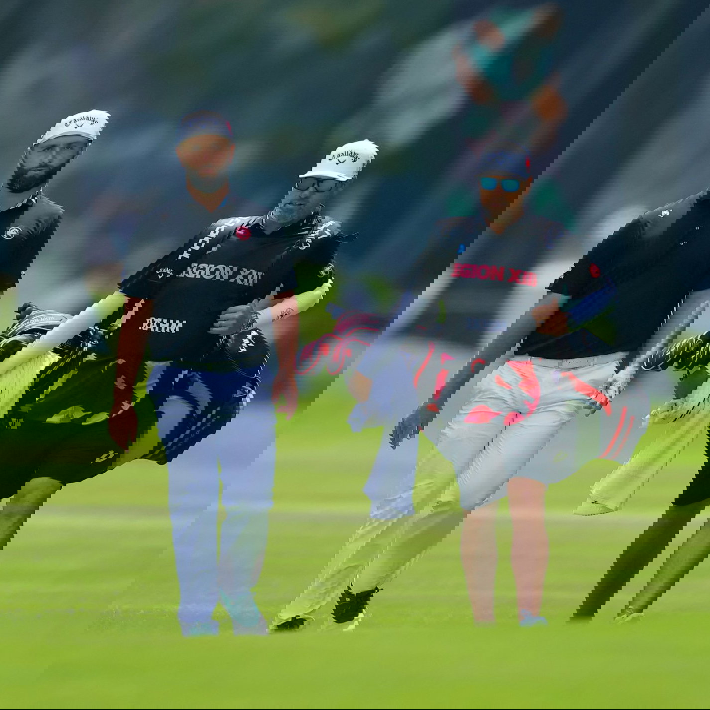 Jon Rahm and Adam Hayes