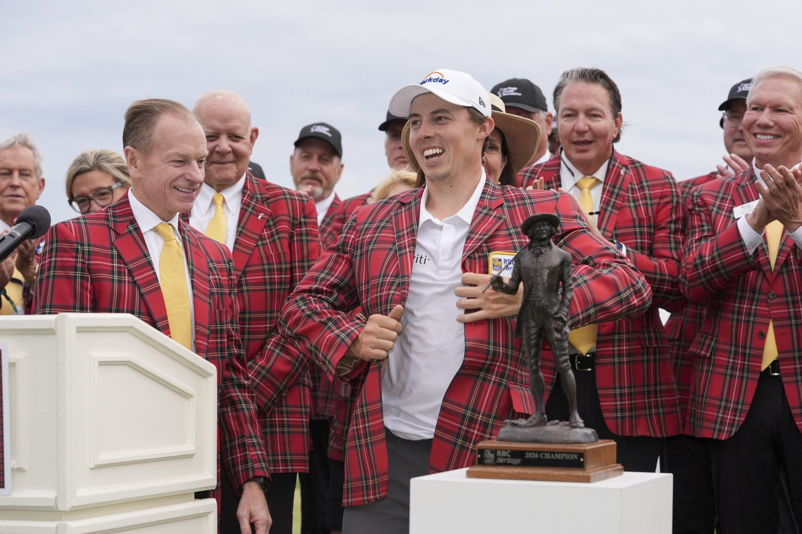 Matt Fitzpatrick won the RBC Heritage on Sunday