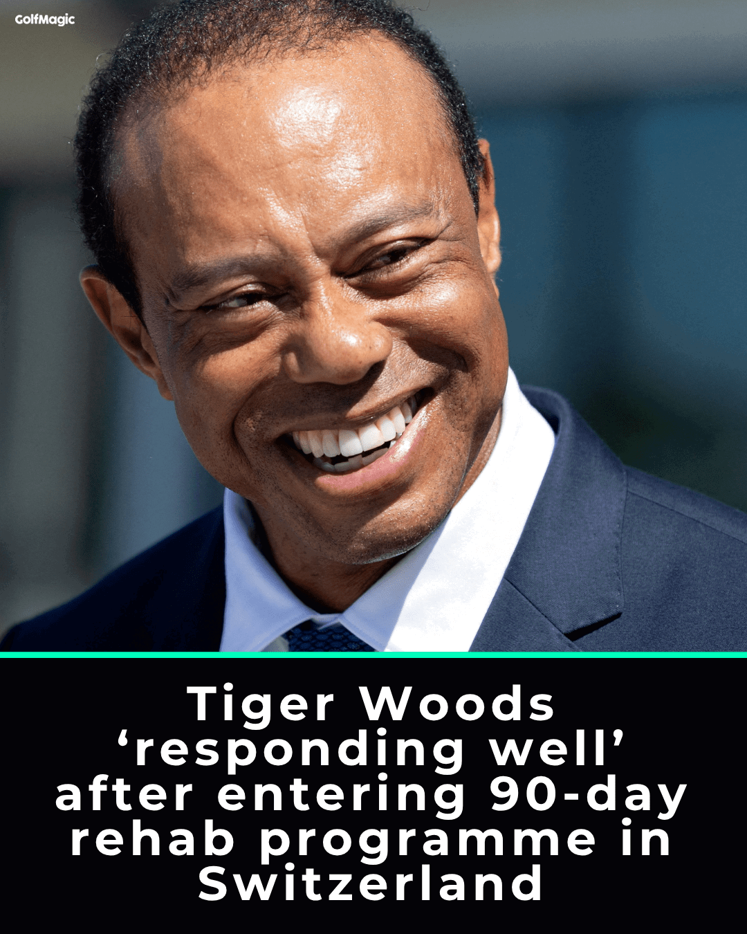 Woods is said to be doing well in rehab (per Mail) 
