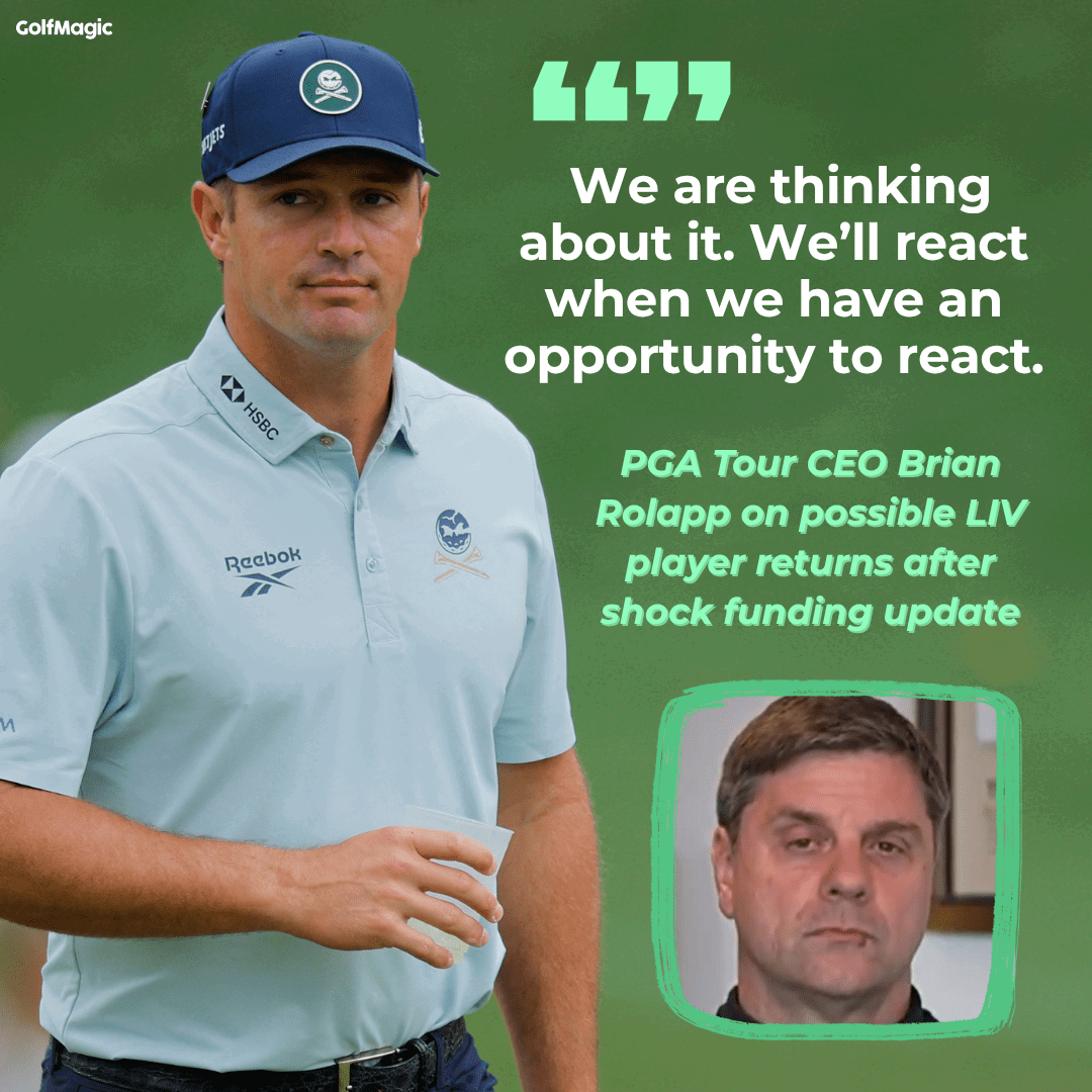 There are rumours DeChambeau could leave LIV