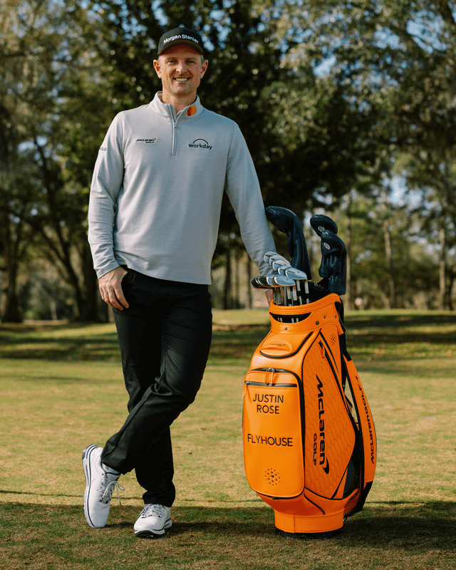Justin Rose joins McLaren Golf