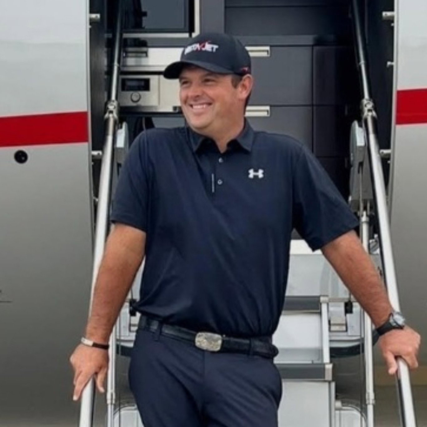 Patrick Reed x VistaJet (Instagram) 