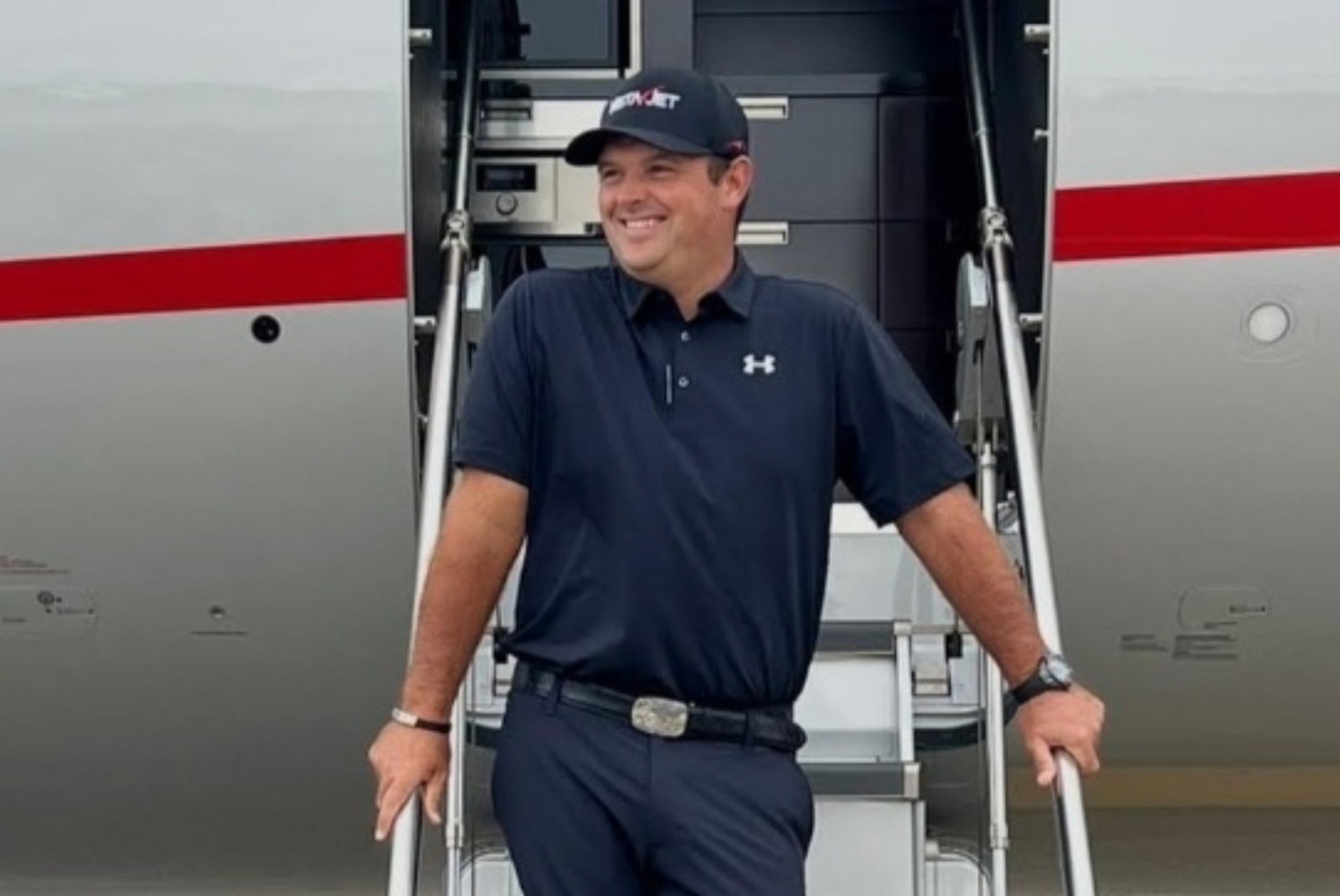 Patrick Reed x VistaJet (Instagram)
