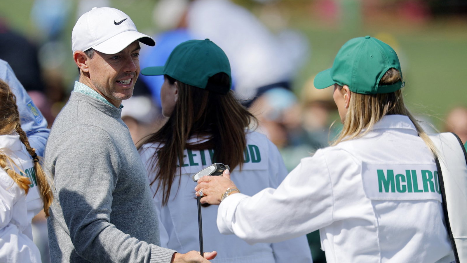 Rory McIlroy with wife Erica Stoll