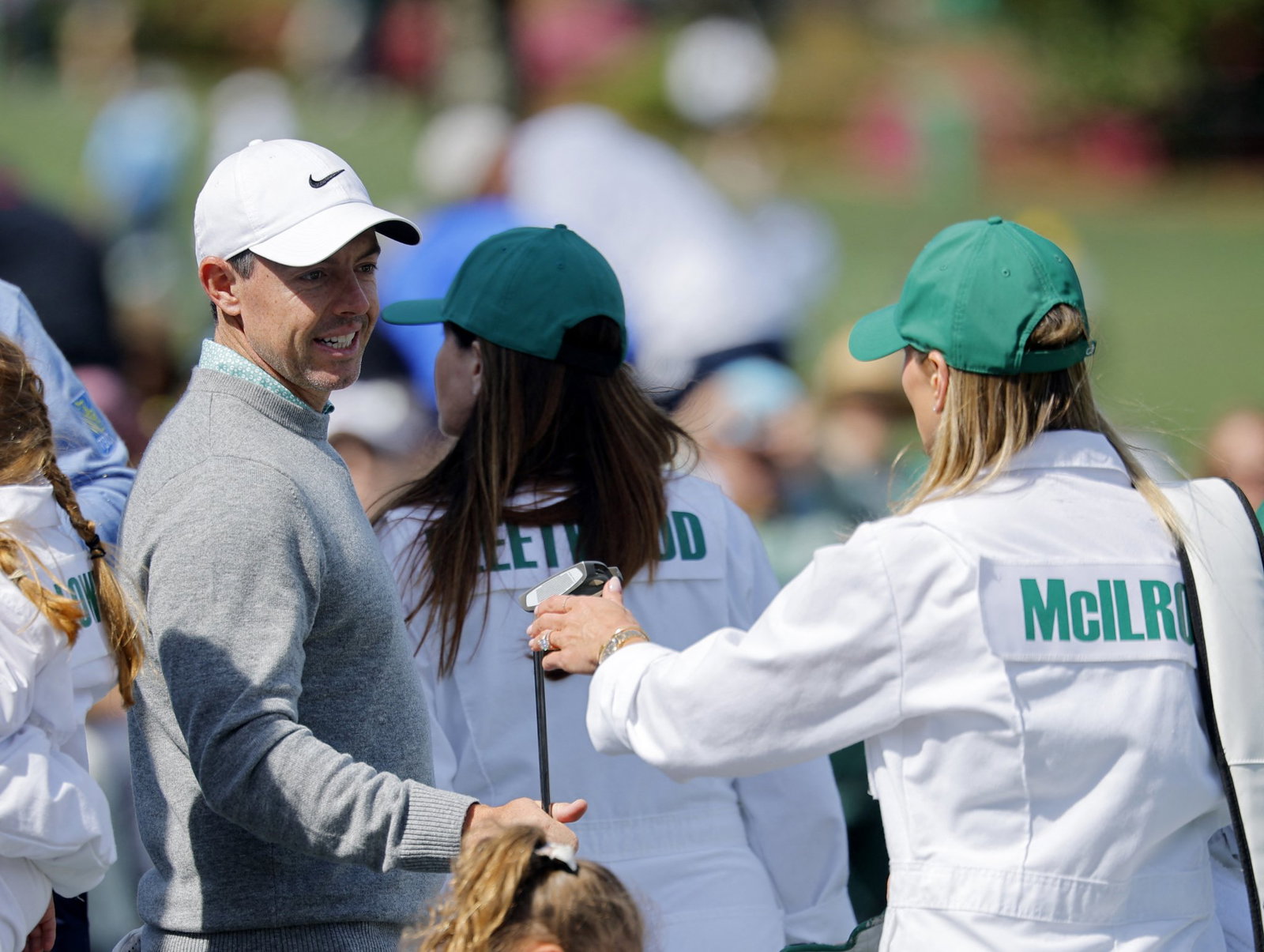 Rory McIlroy with wife Erica Stoll
