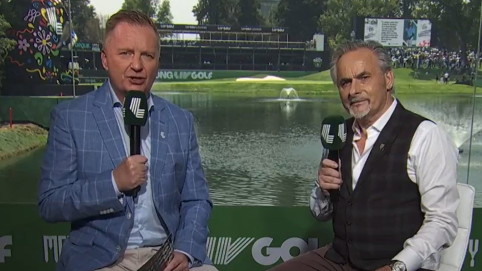 Arlo White and David Feherty
