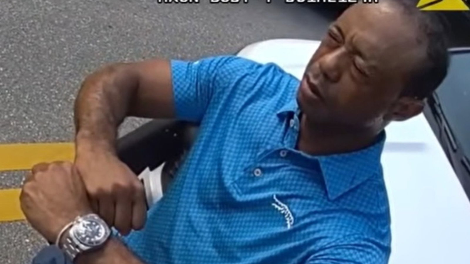 Tiger Woods DUI arrest footage is released