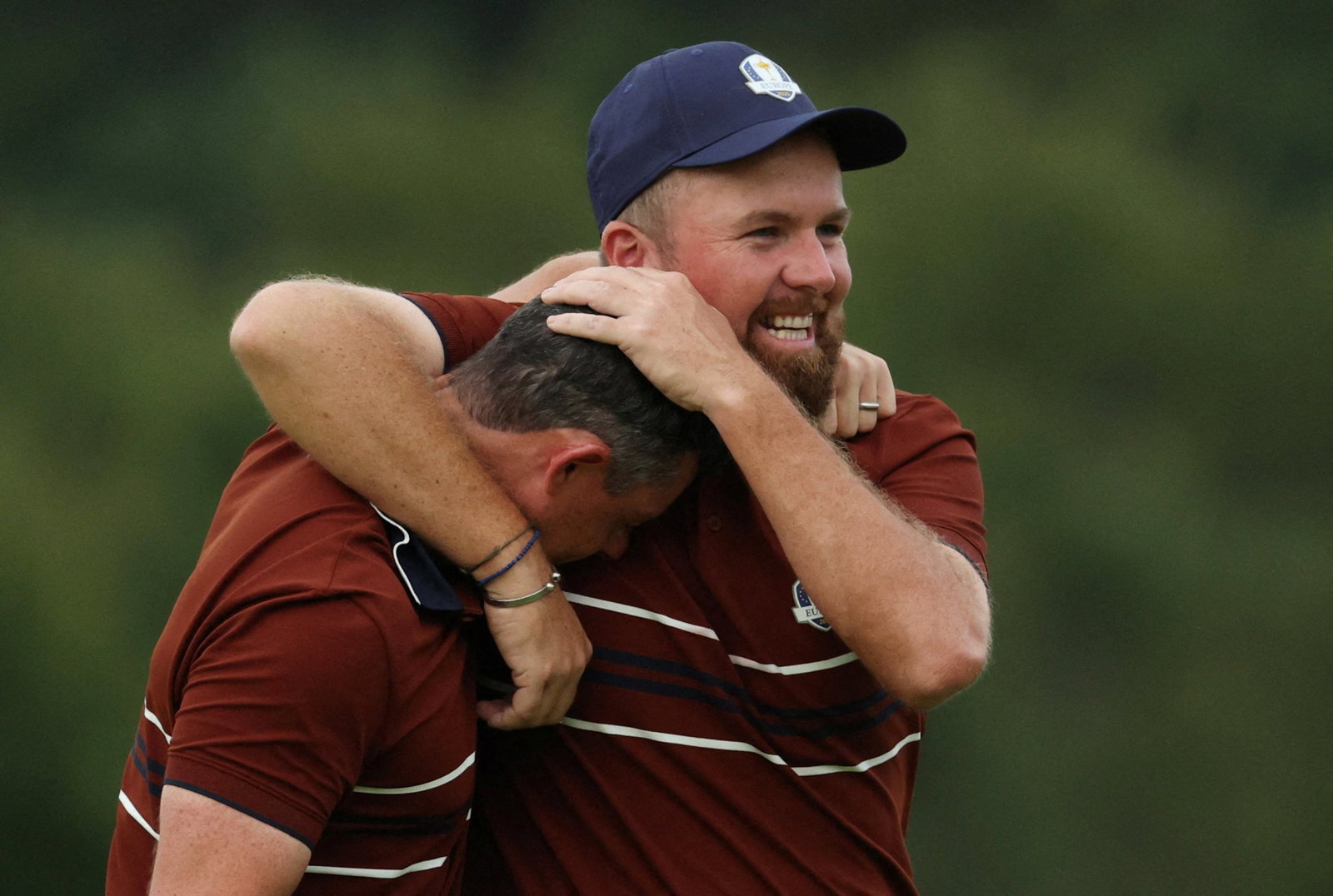 Shane Lowry and Rory McIlroy at the 2025 Ryder Cup