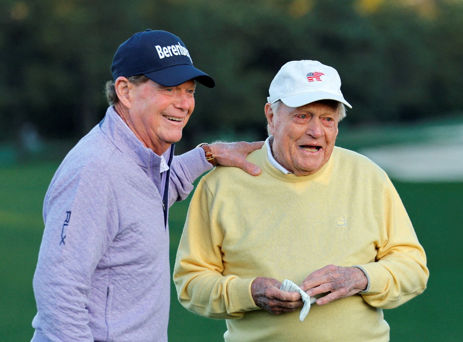 Tom Watson and Jack Nicklaus