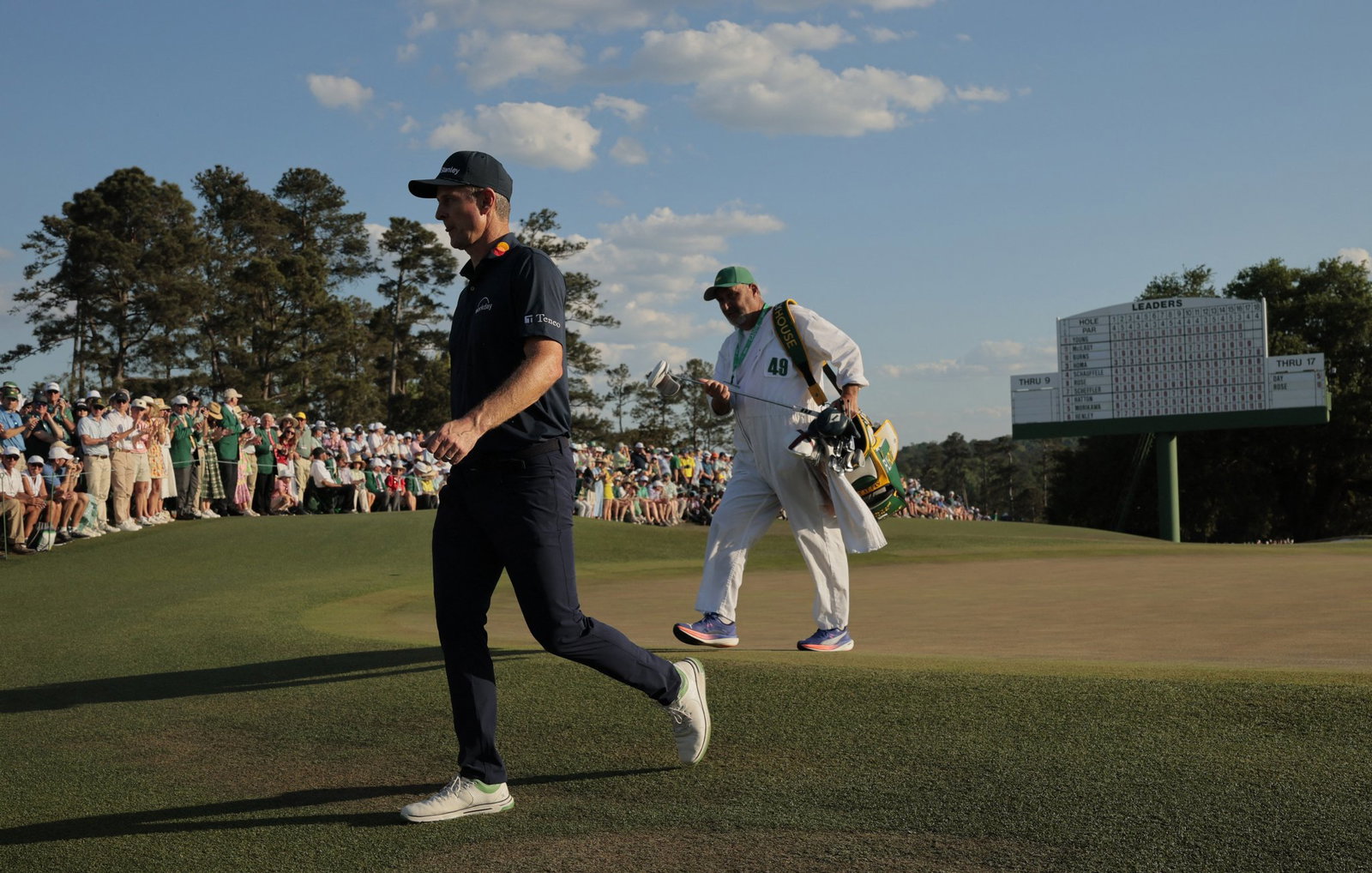 Justin Rose at the 2026 Masters