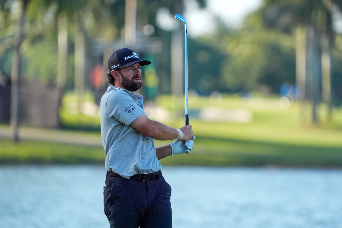 Cameron Young neemt de leiding in het Cadillac Championship in Doral
