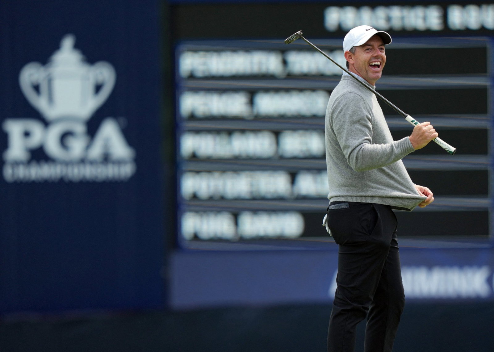 McIlroy in good spirits despite blister issues
