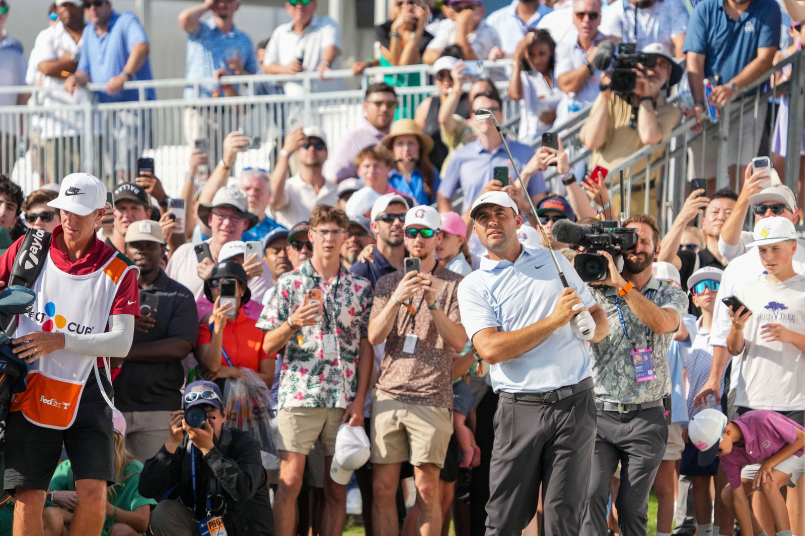 Scottie Scheffler at the CJ Cup Byron Nelson