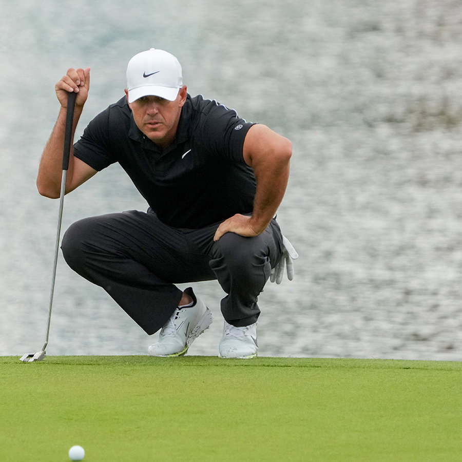 Brooks Koepka with his new Scotty Cameron in hand at THE CJ CUP Byron Nelson. Image: Reuters