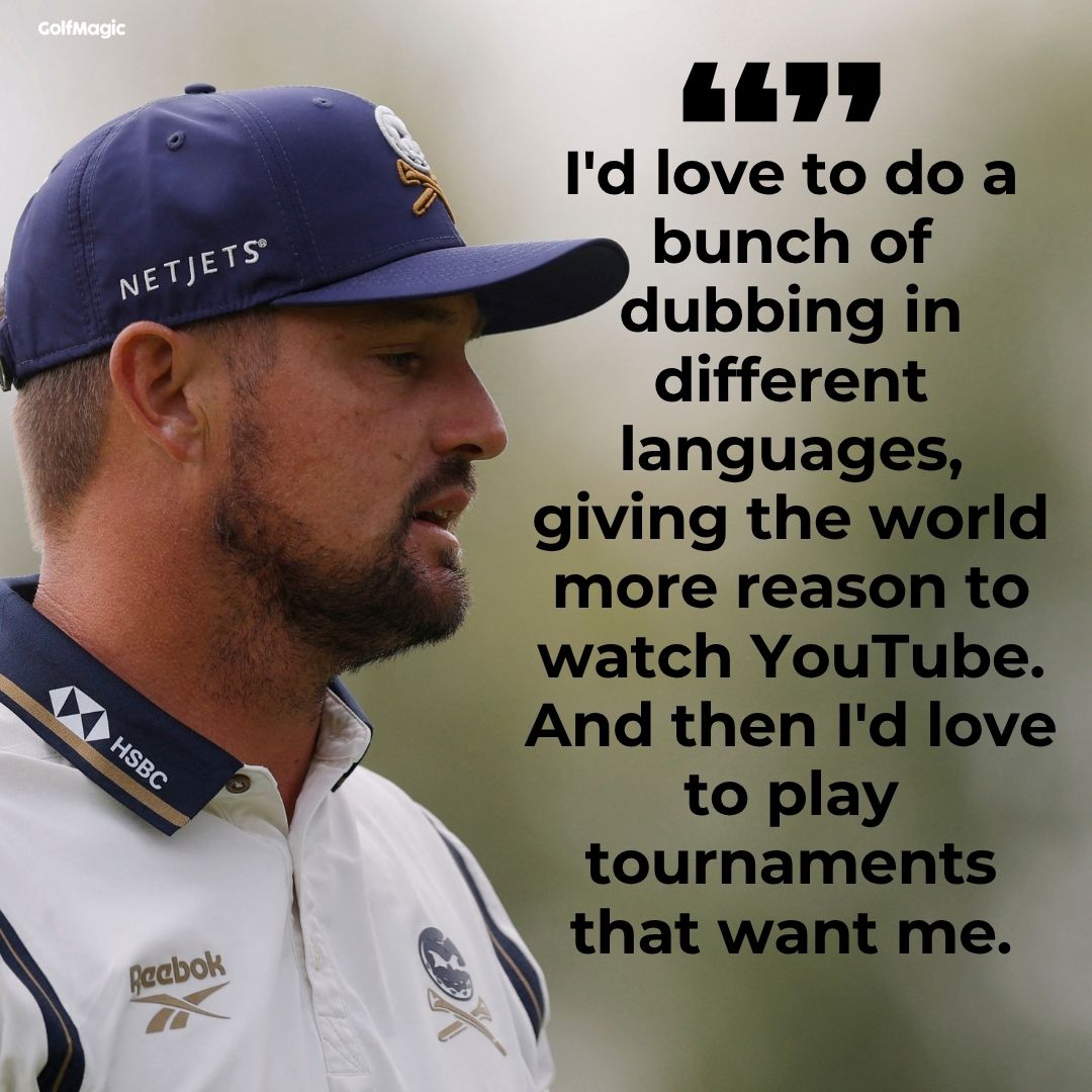Bryson DeChambeau on what he would do if LIV doesn't survive