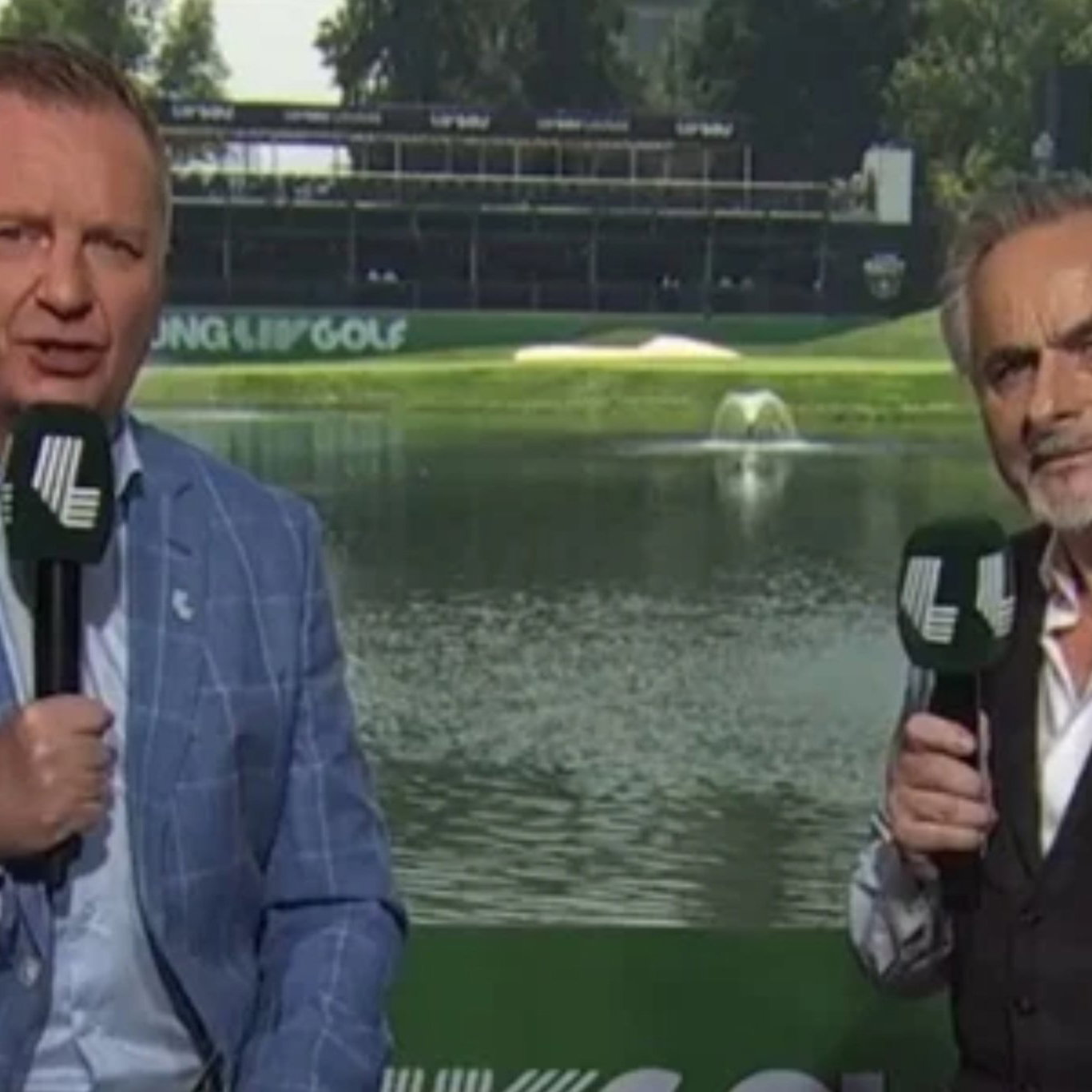 Arlo White and David Feherty 