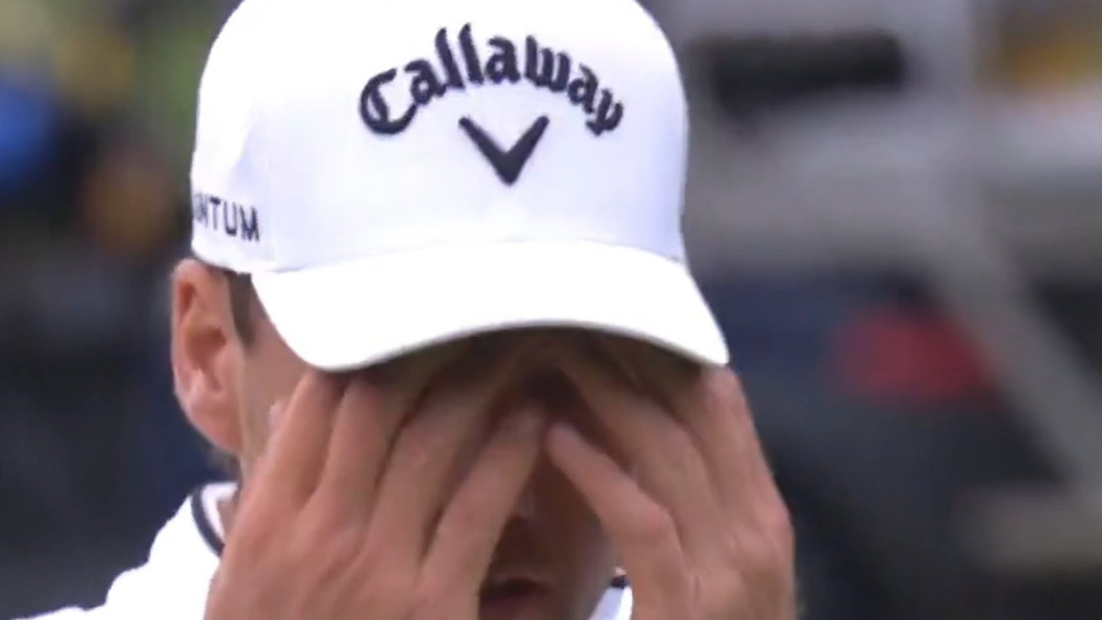 Mikael Lindberg reacts after first win 