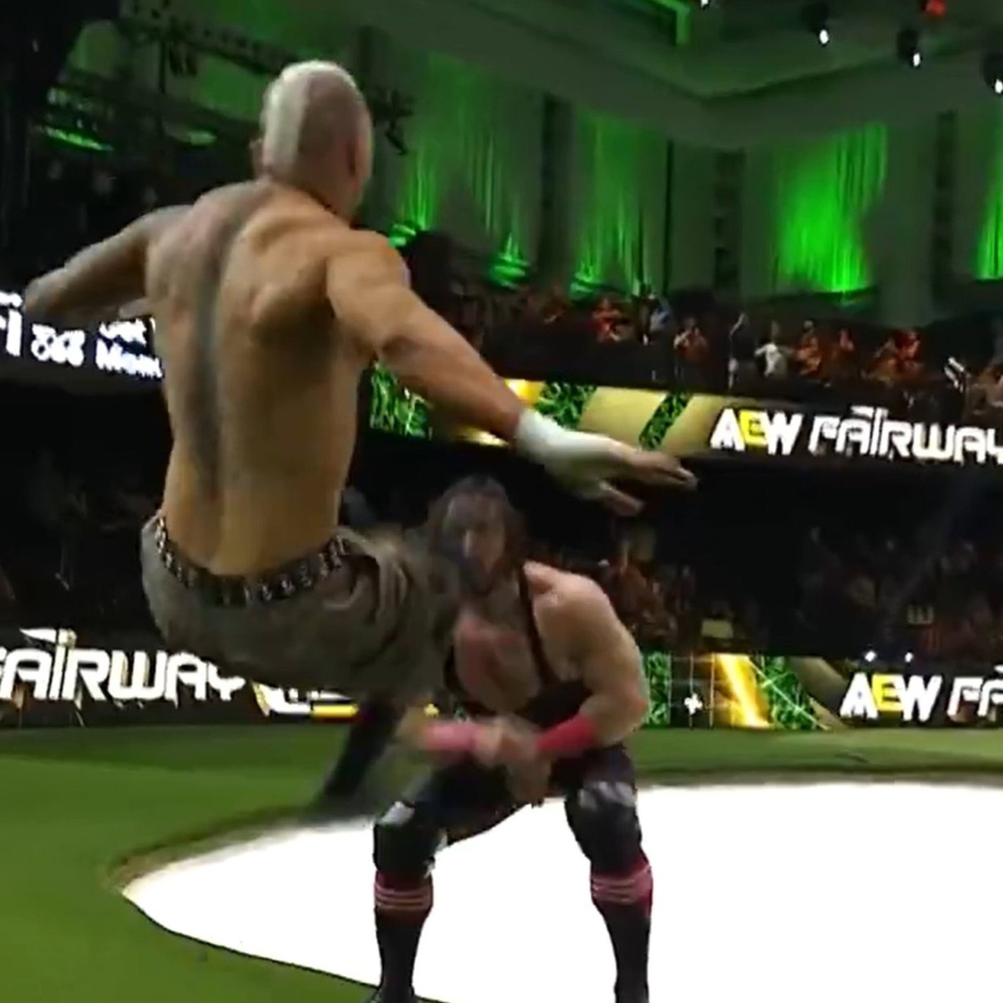 AEW takes over TGL arena