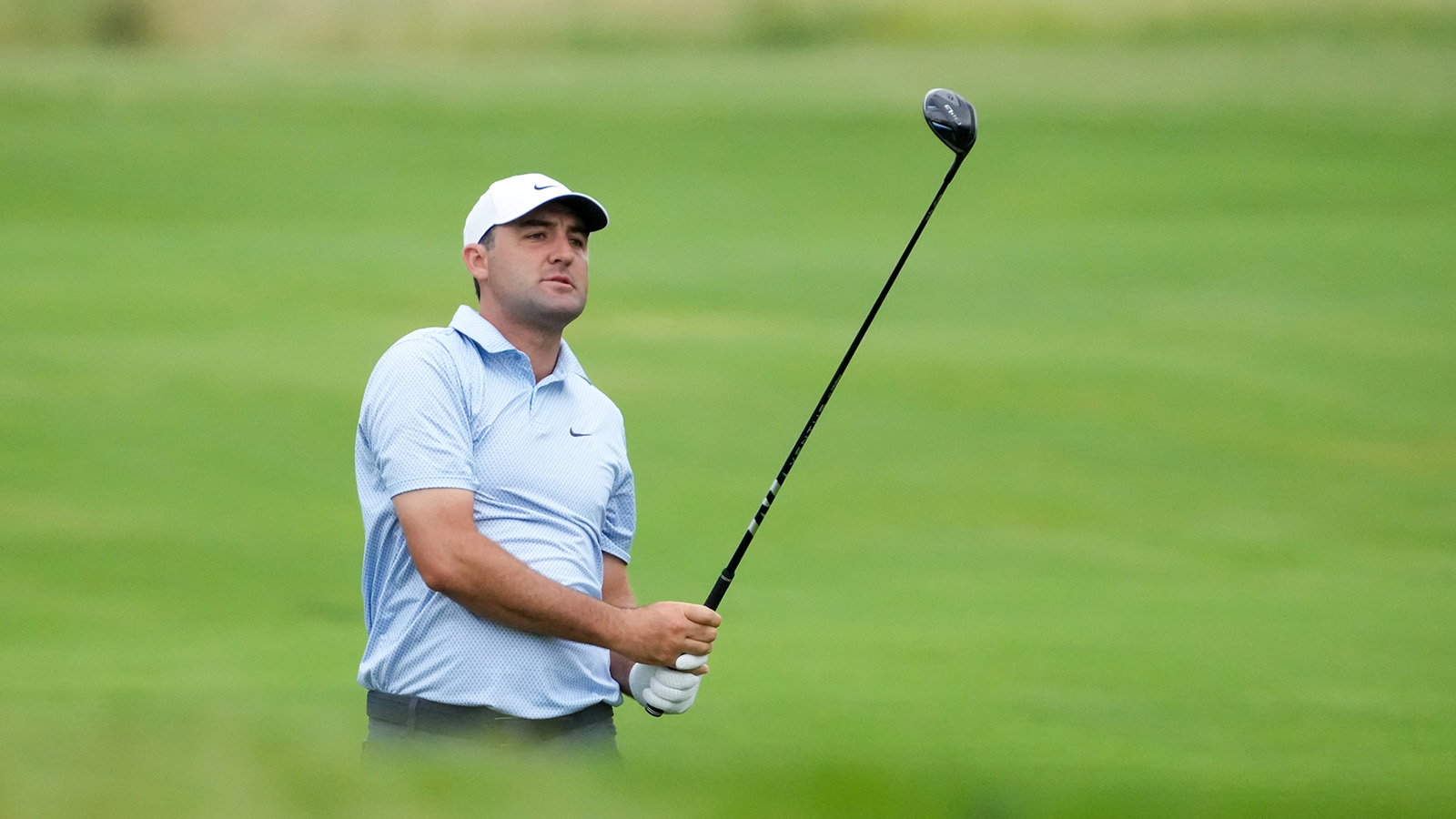 Scottie Scheffler in play at The CJ CUP Byron Nelson. Image: Reuters