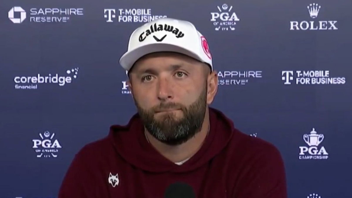 Jon Rahm reagiert auf LIV-Golf-Frage vor der PGA-Meisterschaft