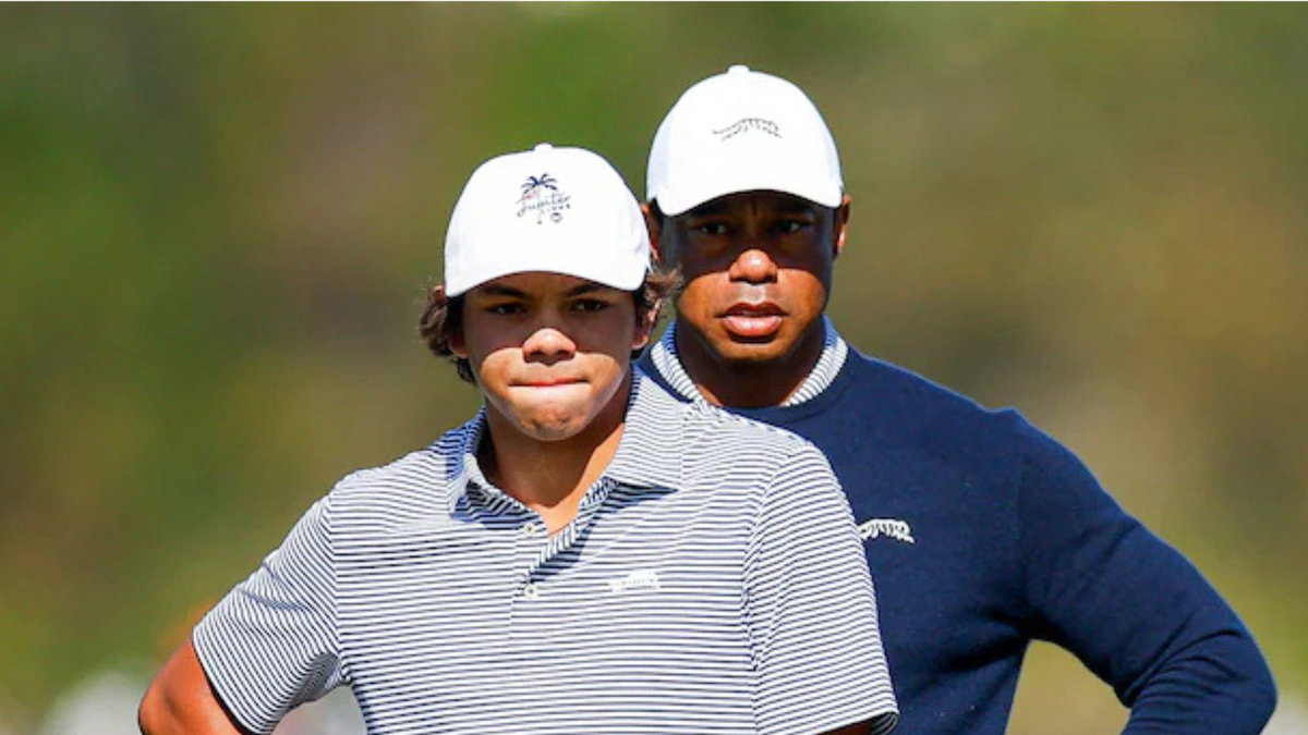 Charlie Woods shares heartfelt message after tournament loss