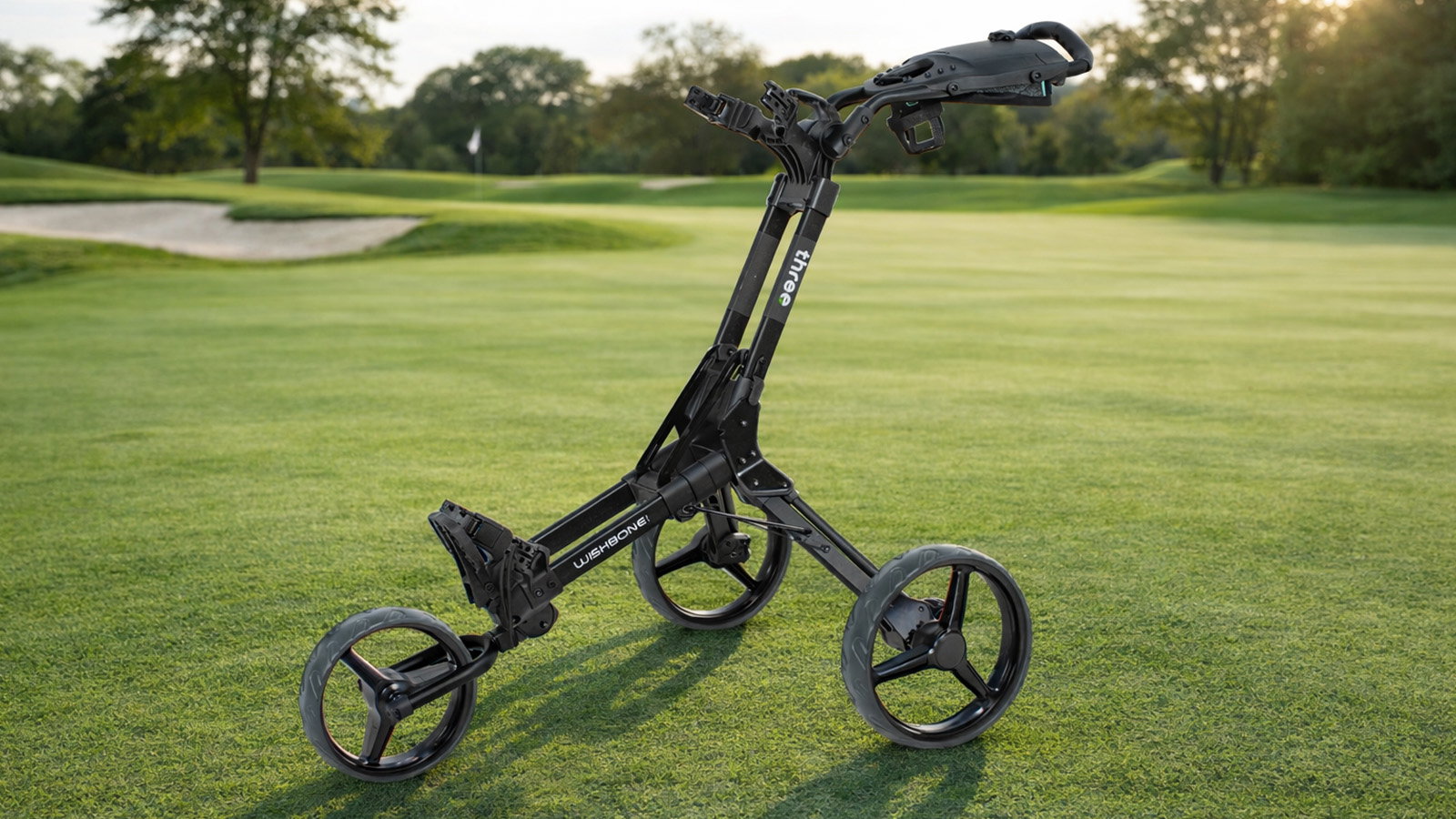 The new Wishbone Cube Three push trolley. Courtesy Wishbone