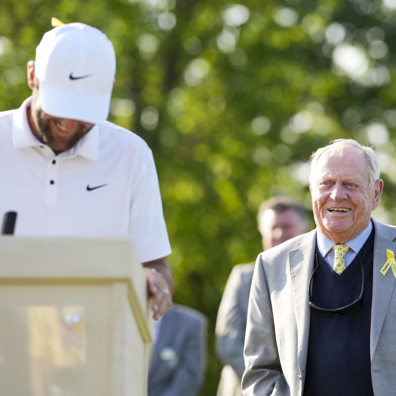 Scottie Scheffler and Jack Nicklaus