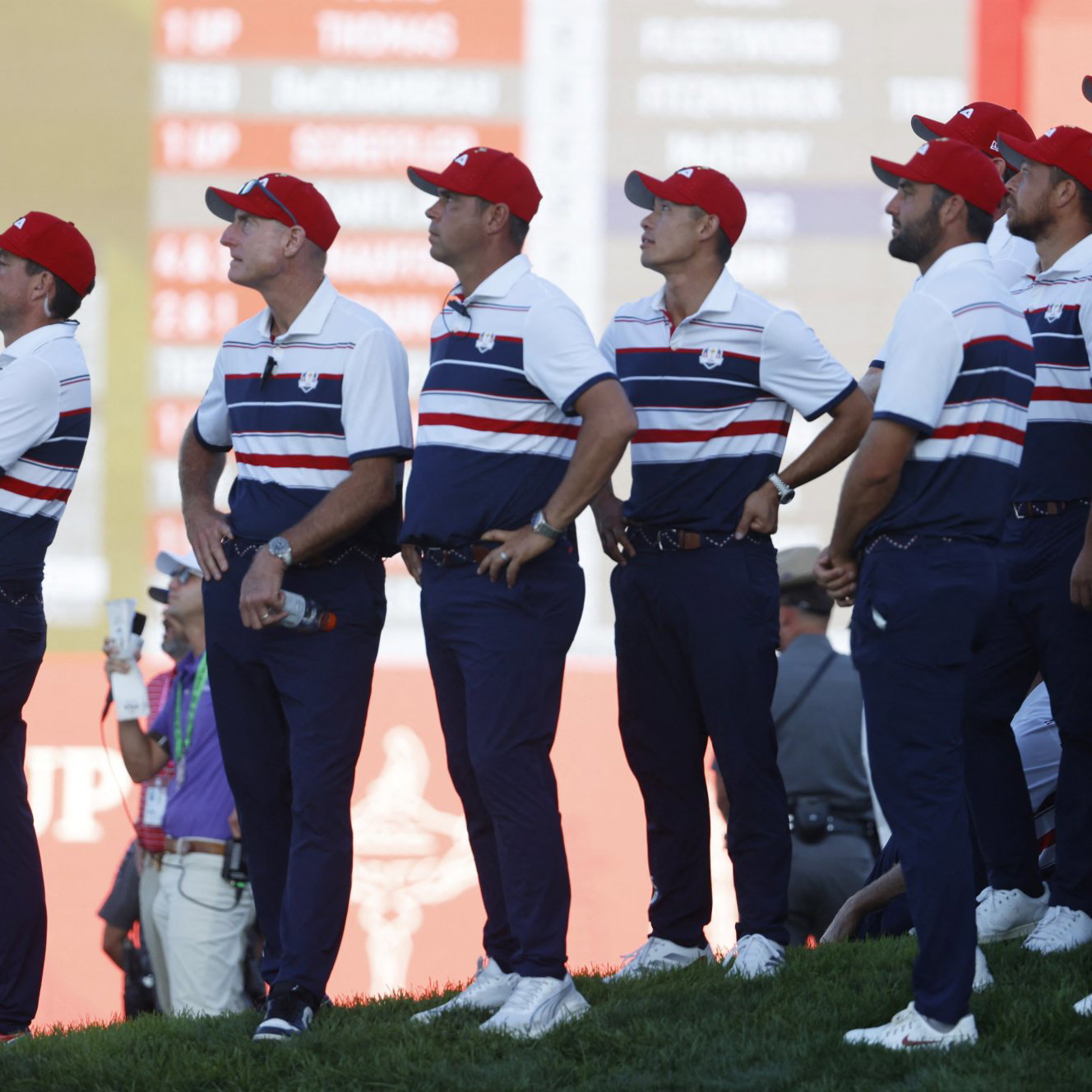 The 2025 U.S. Ryder Cup team