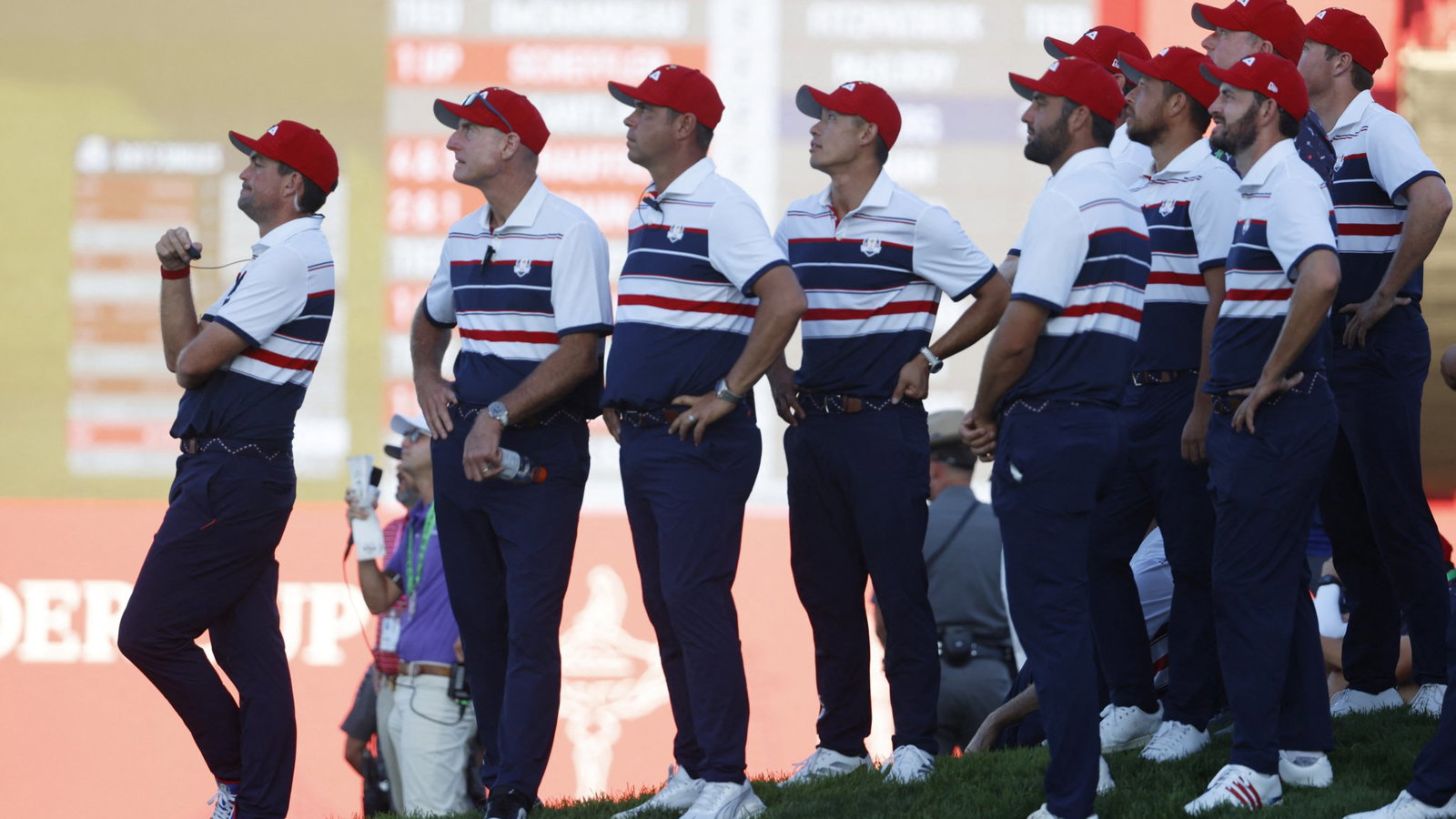 The 2025 U.S. Ryder Cup team