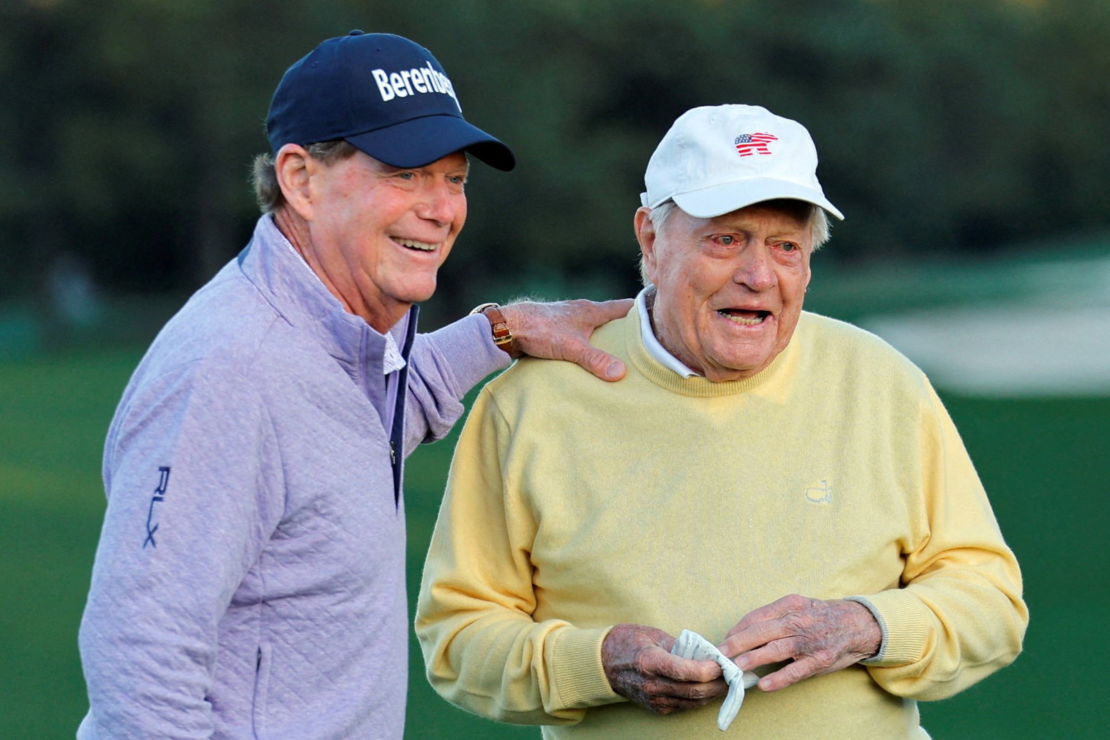 Tom Watson and Jack Nicklaus