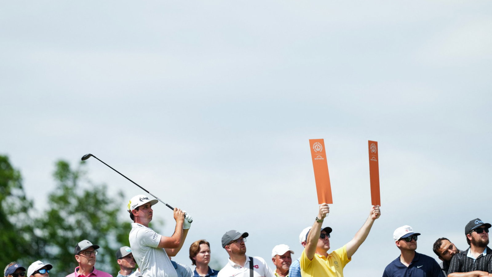 J.T. Poston holds the lead at the Memorial