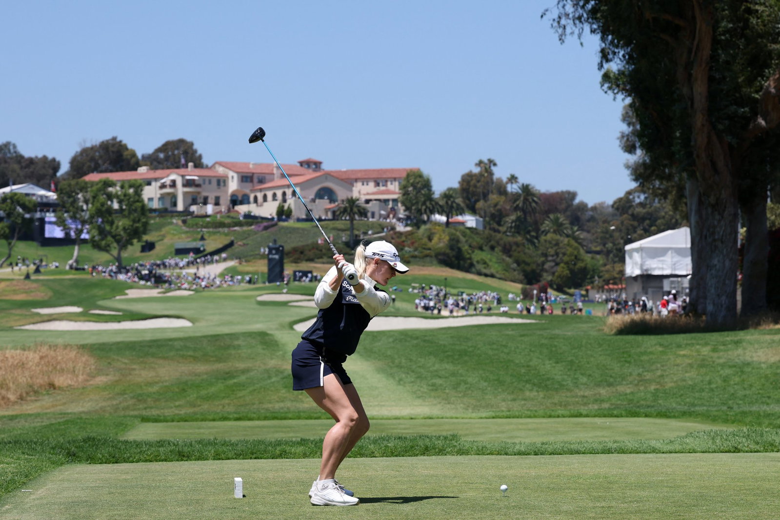 Hull in final round action at Riviera