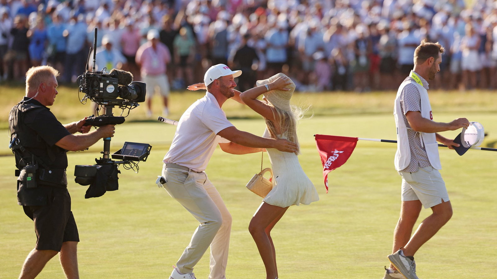 Wyndham Clark with girlfriend Emily Tanner