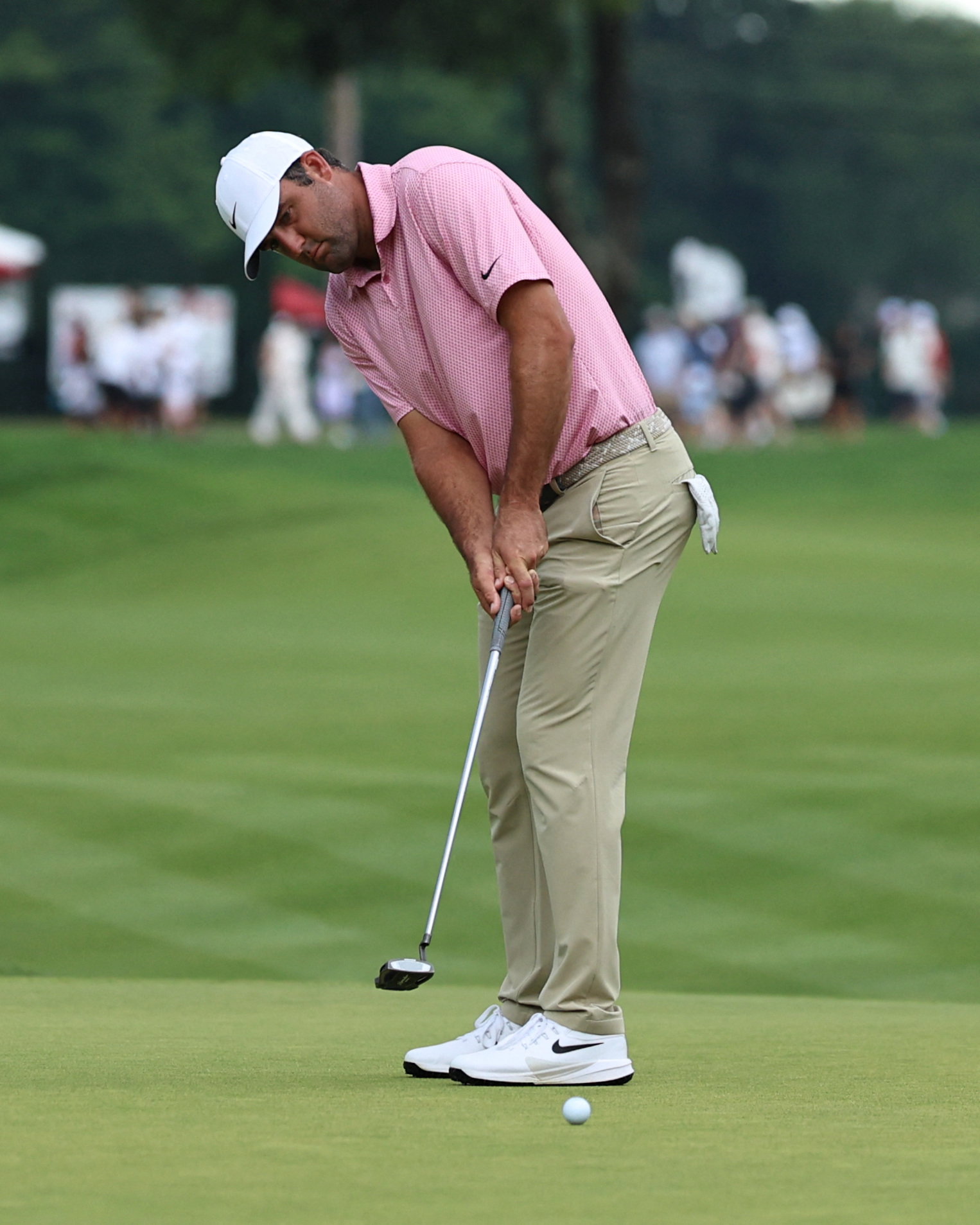 Scottie Scheffler finished second again at the Travelers Championship