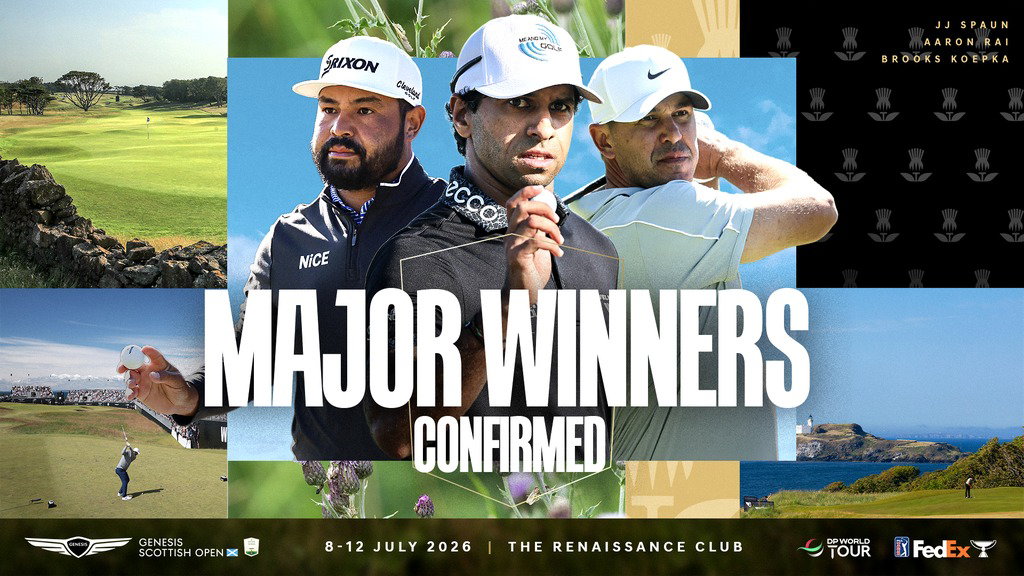 Spaun, Rai and Koepka in Scottish Open field