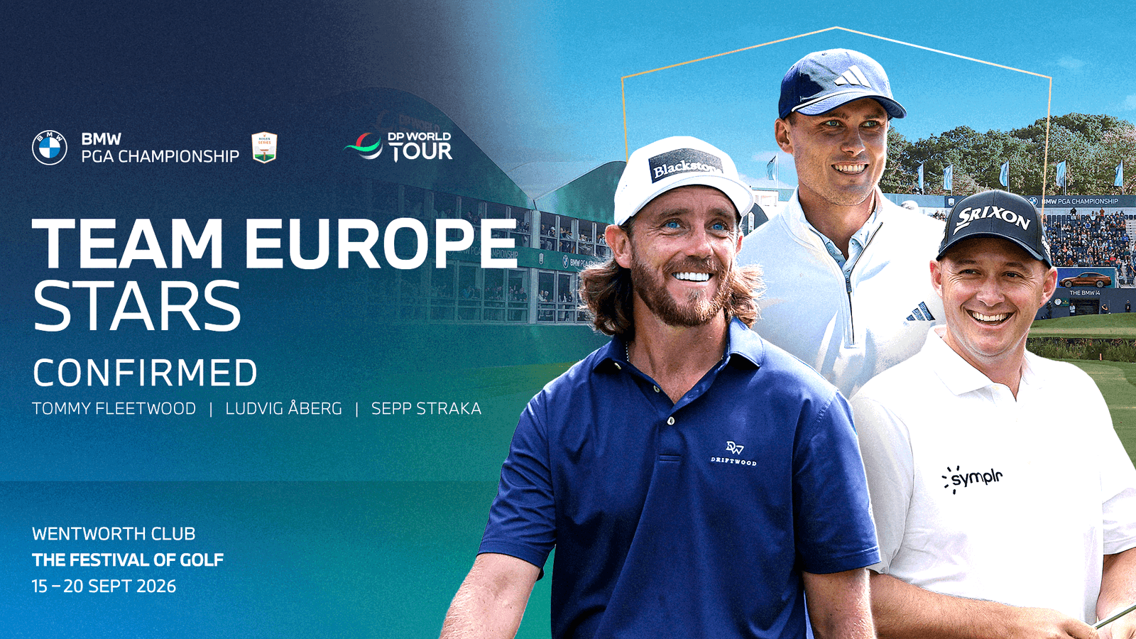 More stars confirmed for BMW PGA