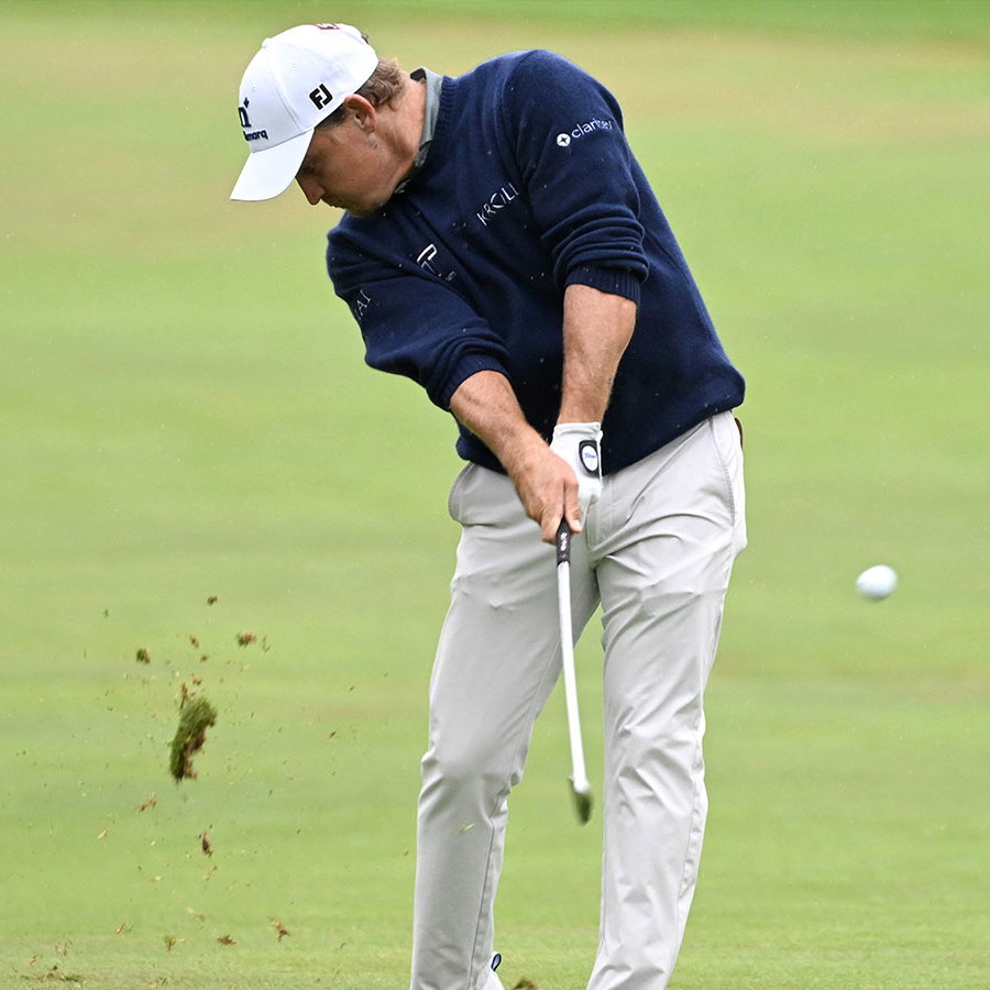 Bud Cauley during the final round of the RBC Canadian Open golf tournament. Image: Reuters