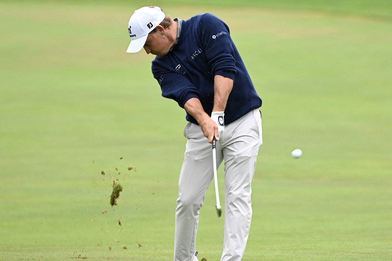 Bud Cauley during the final round of the RBC Canadian Open golf tournament. Image: Reuters