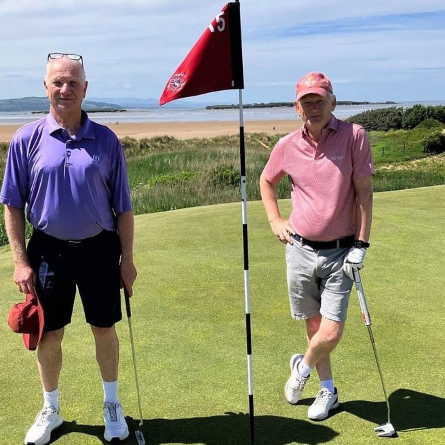 Friends hit aces on same hole