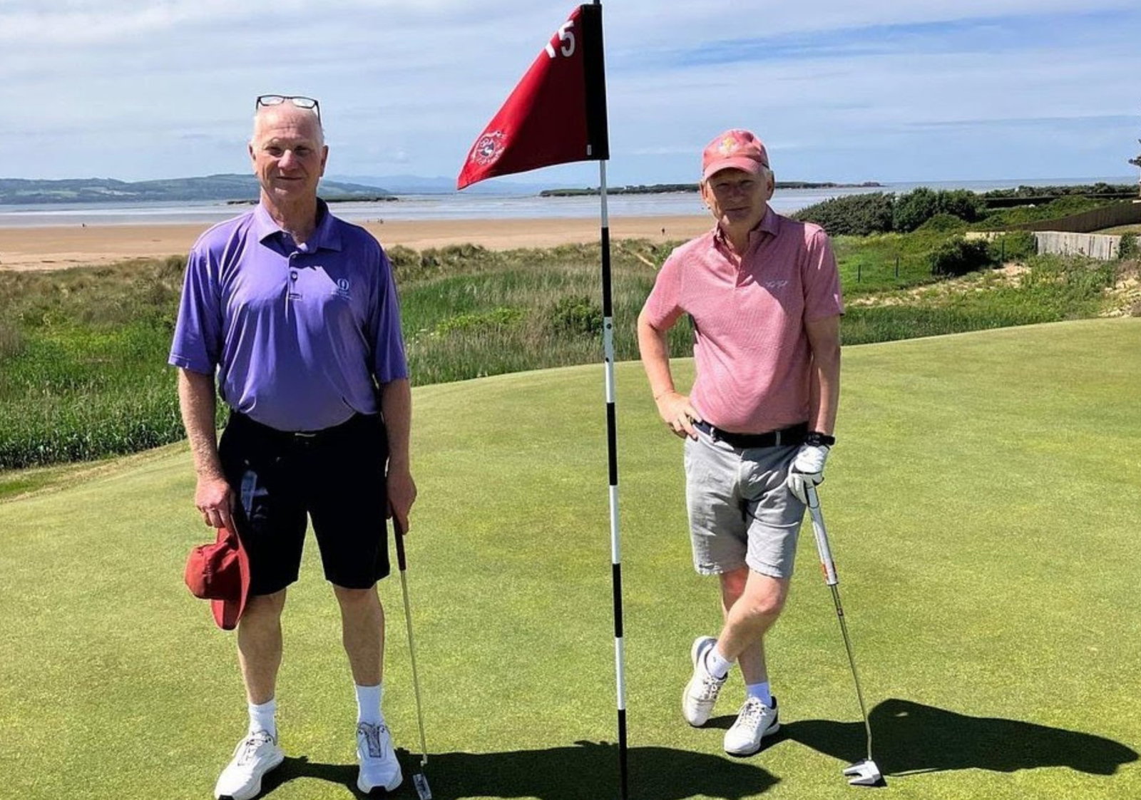 Friends hit aces on same hole