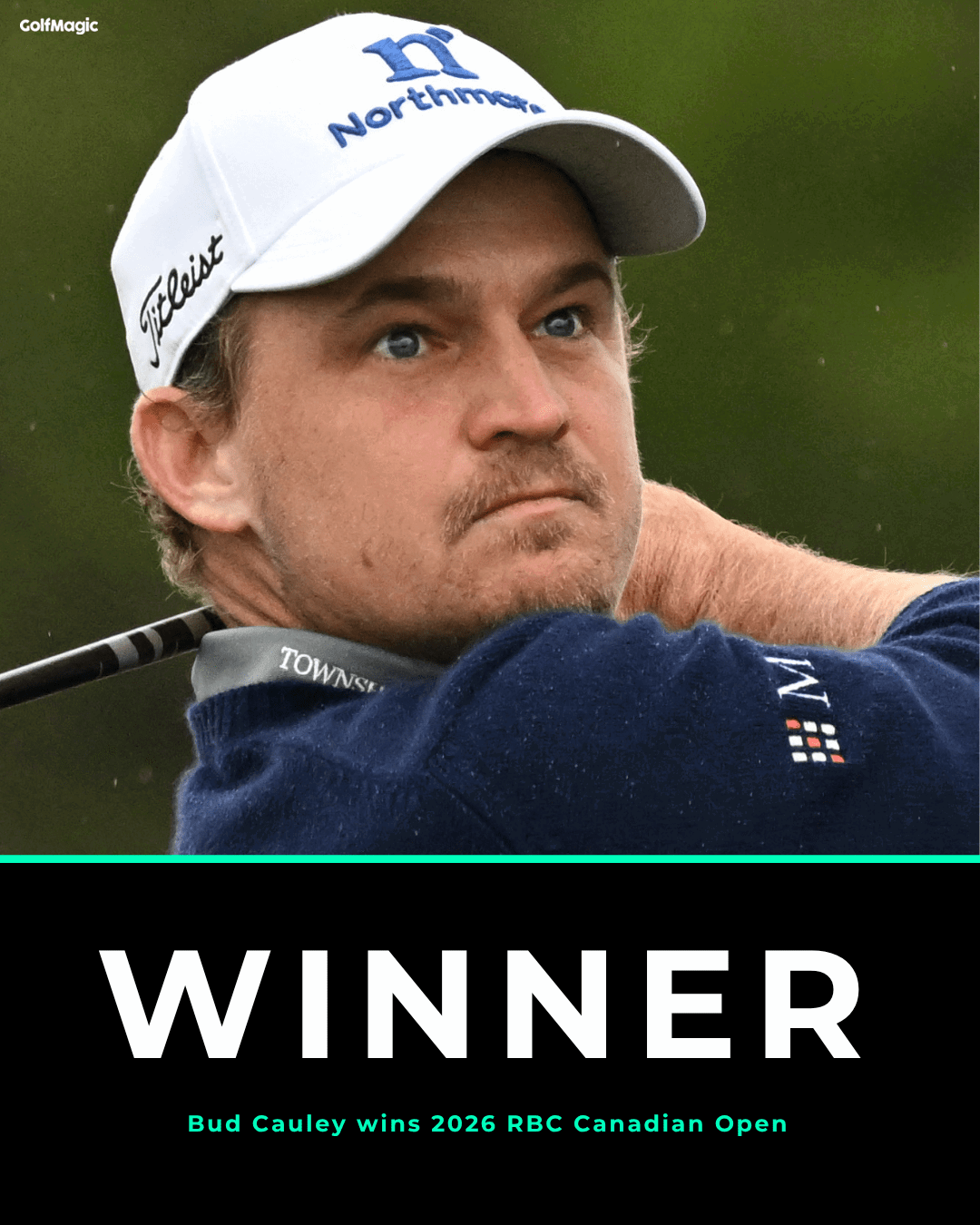 Cauley is a PGA Tour winner